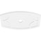 Ekena Millwork Kailey Architectural PVC Ceiling Medallion, 32"W x 21 3/8"H x 3"ID x 17 1/4"C x 1"P, One-Piece CMP32X21KY-03000 - alternate 3